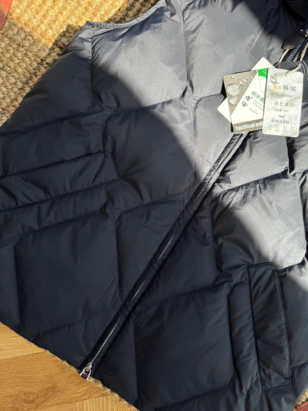 Berluti Schwarze Stepp-Daunenweste Wärmender Komfort & Moderner Urban-Look