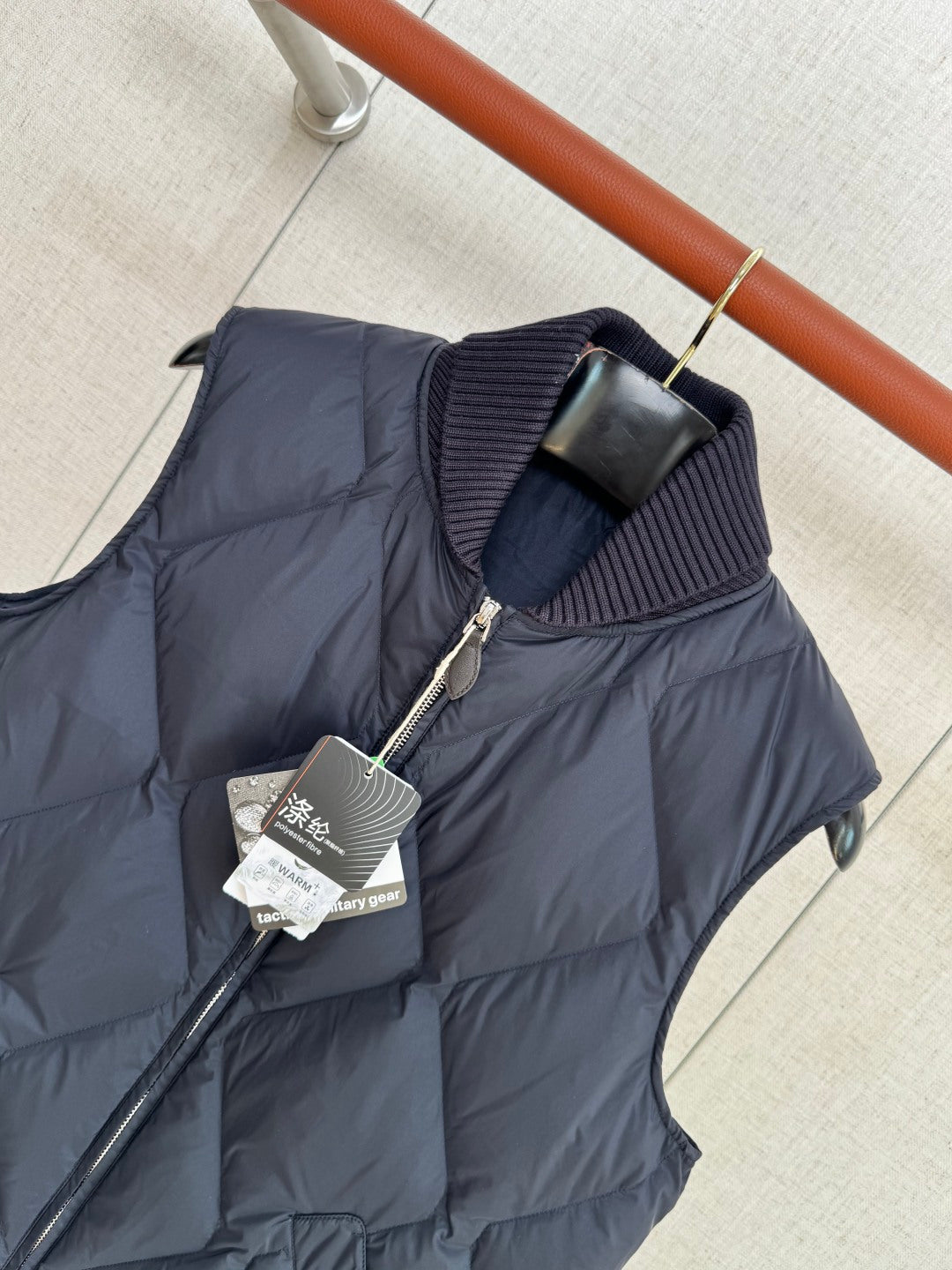 Berluti Schwarze Stepp-Daunenweste Wärmender Komfort & Moderner Urban-Look