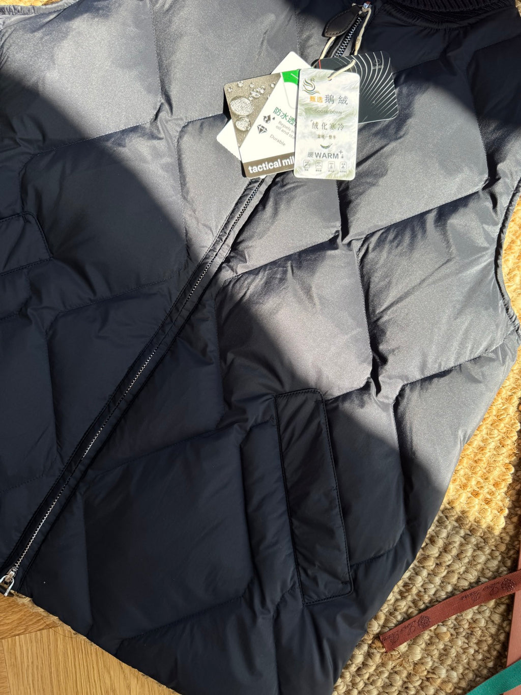 Berluti Schwarze Stepp-Daunenweste Wärmender Komfort & Moderner Urban-Look