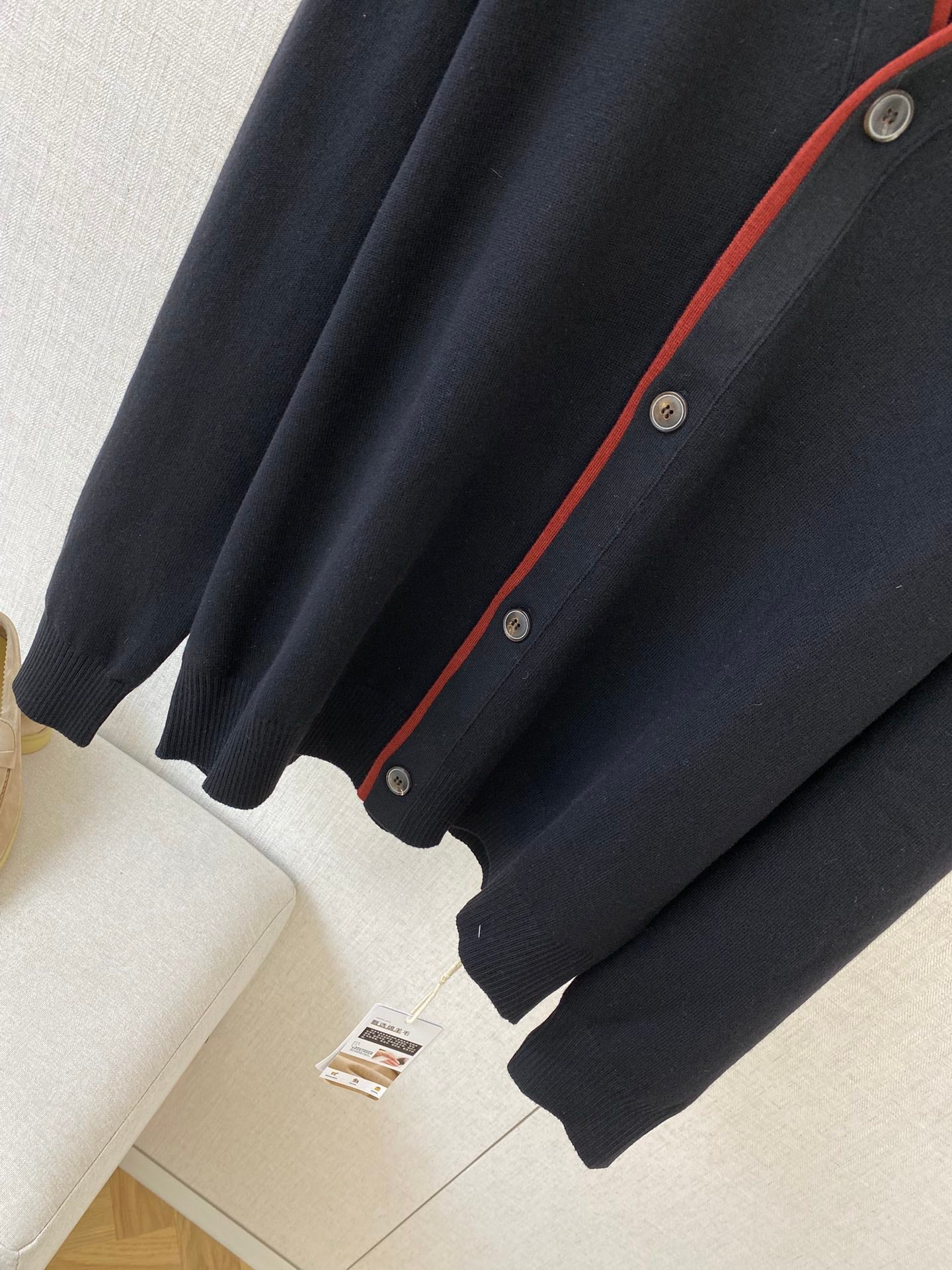 Cesare Attolini Dunkle Strick Cardigan