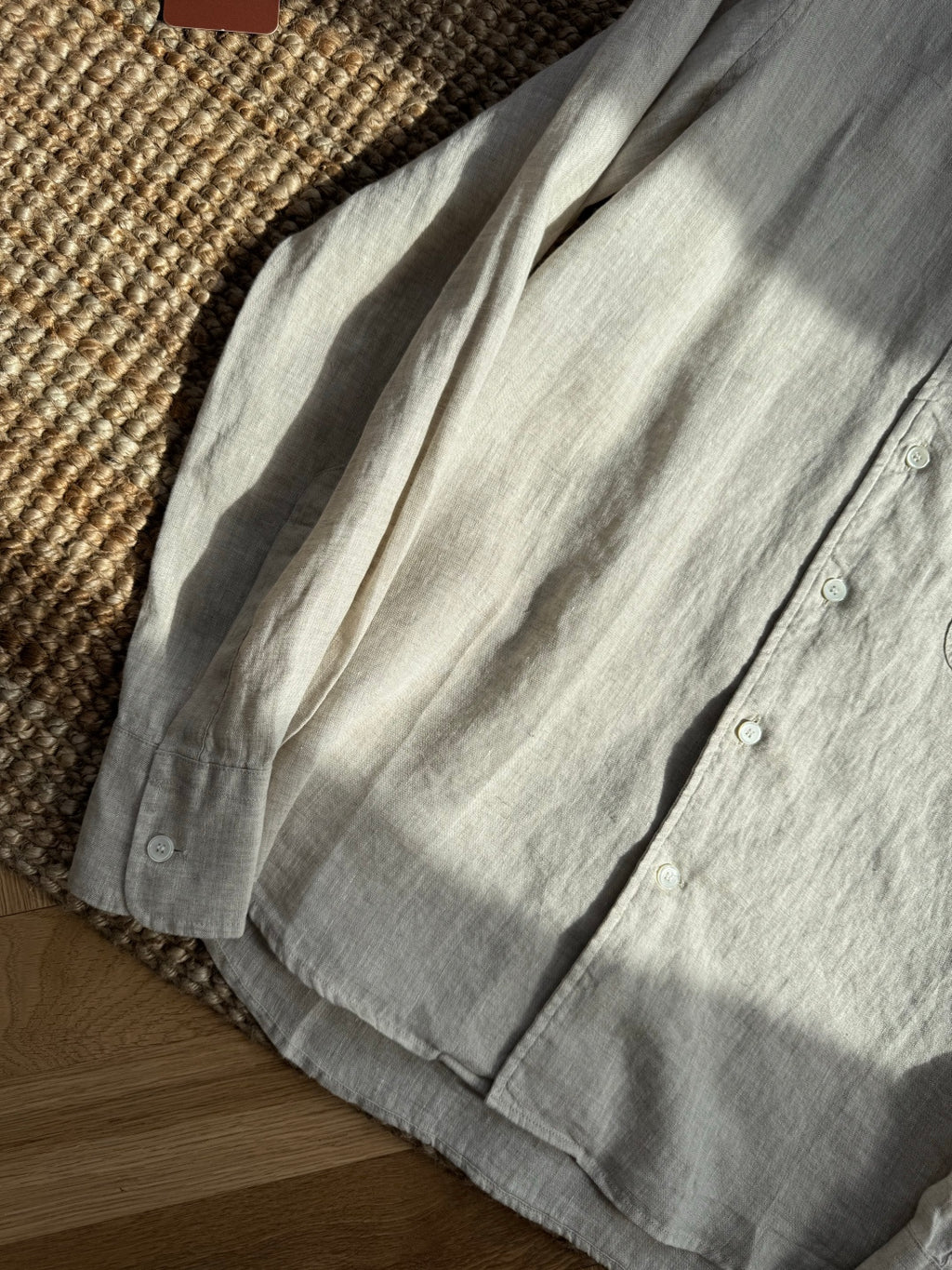 Dior Beige Leinenhemd