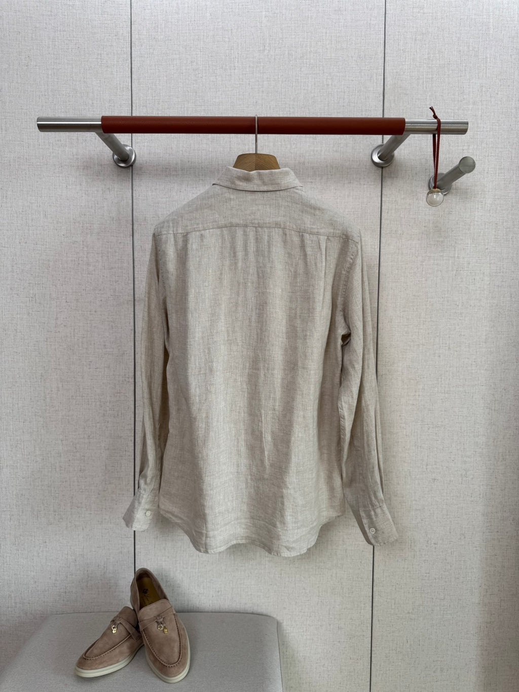 Dior Beige Leinenhemd