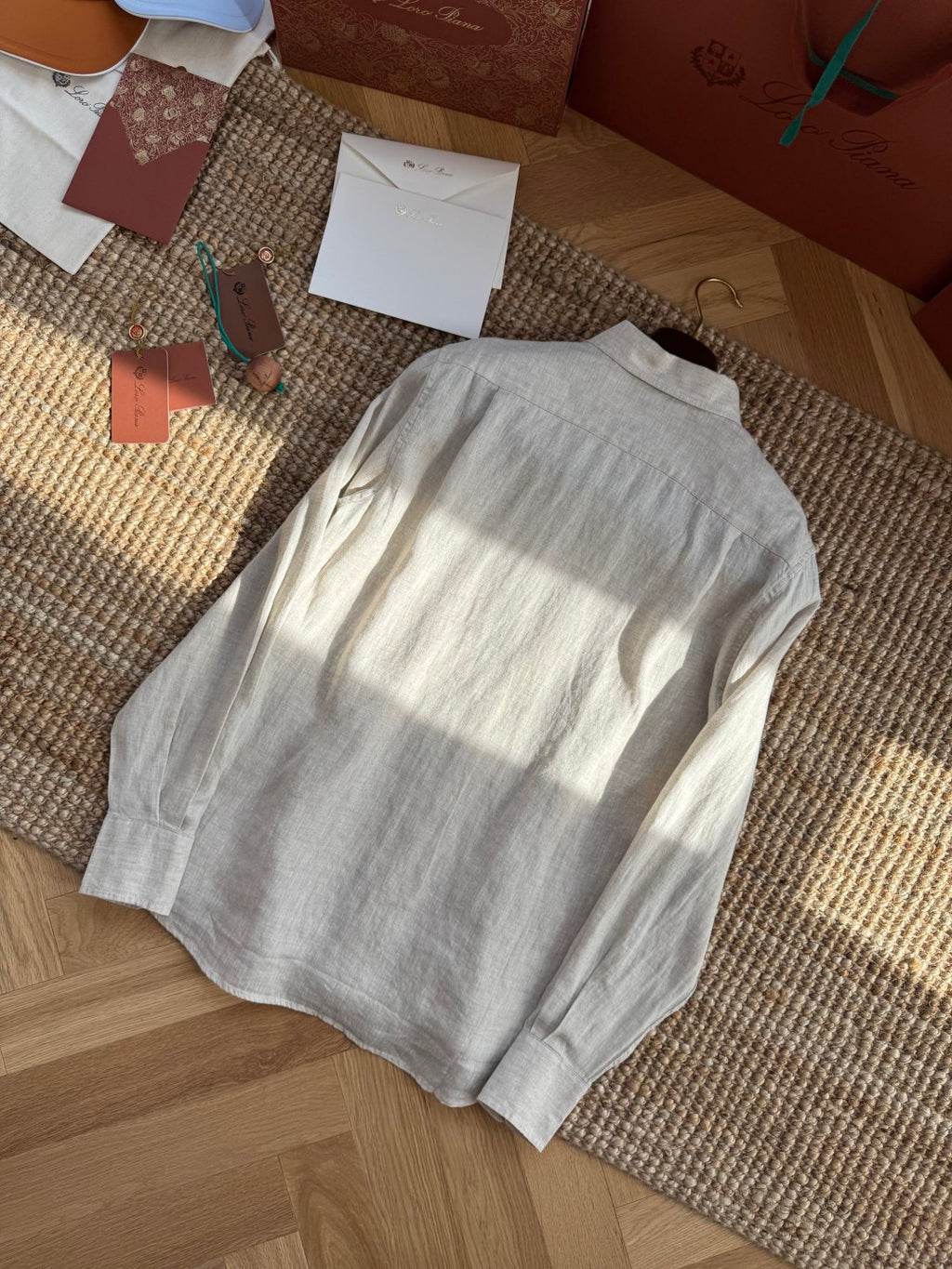 Dior Beige Leinenhemd