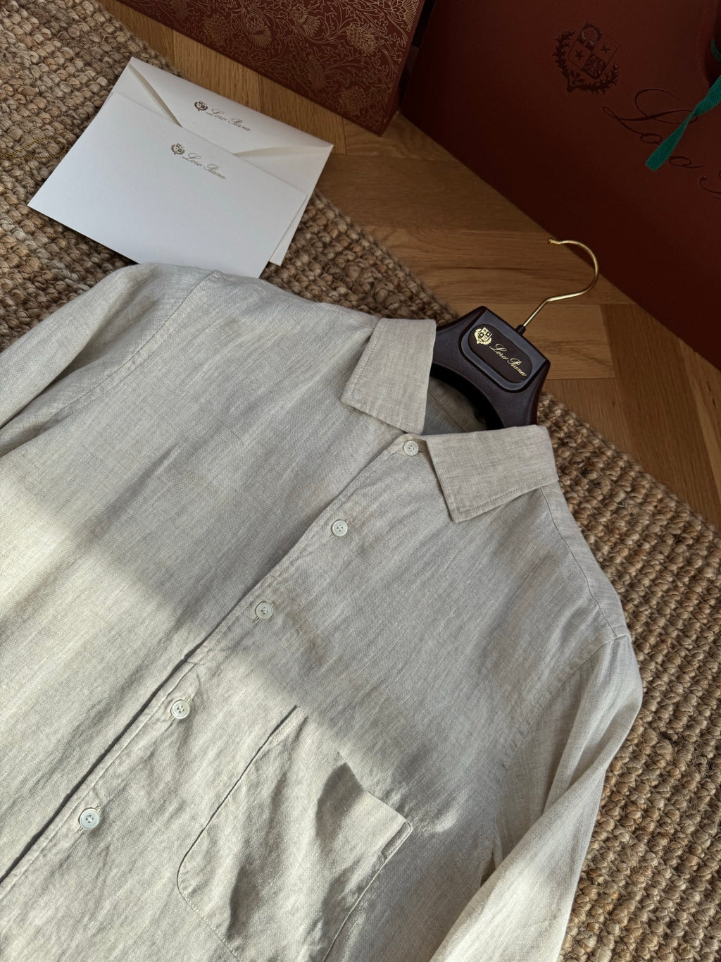 Dior Beige Leinenhemd