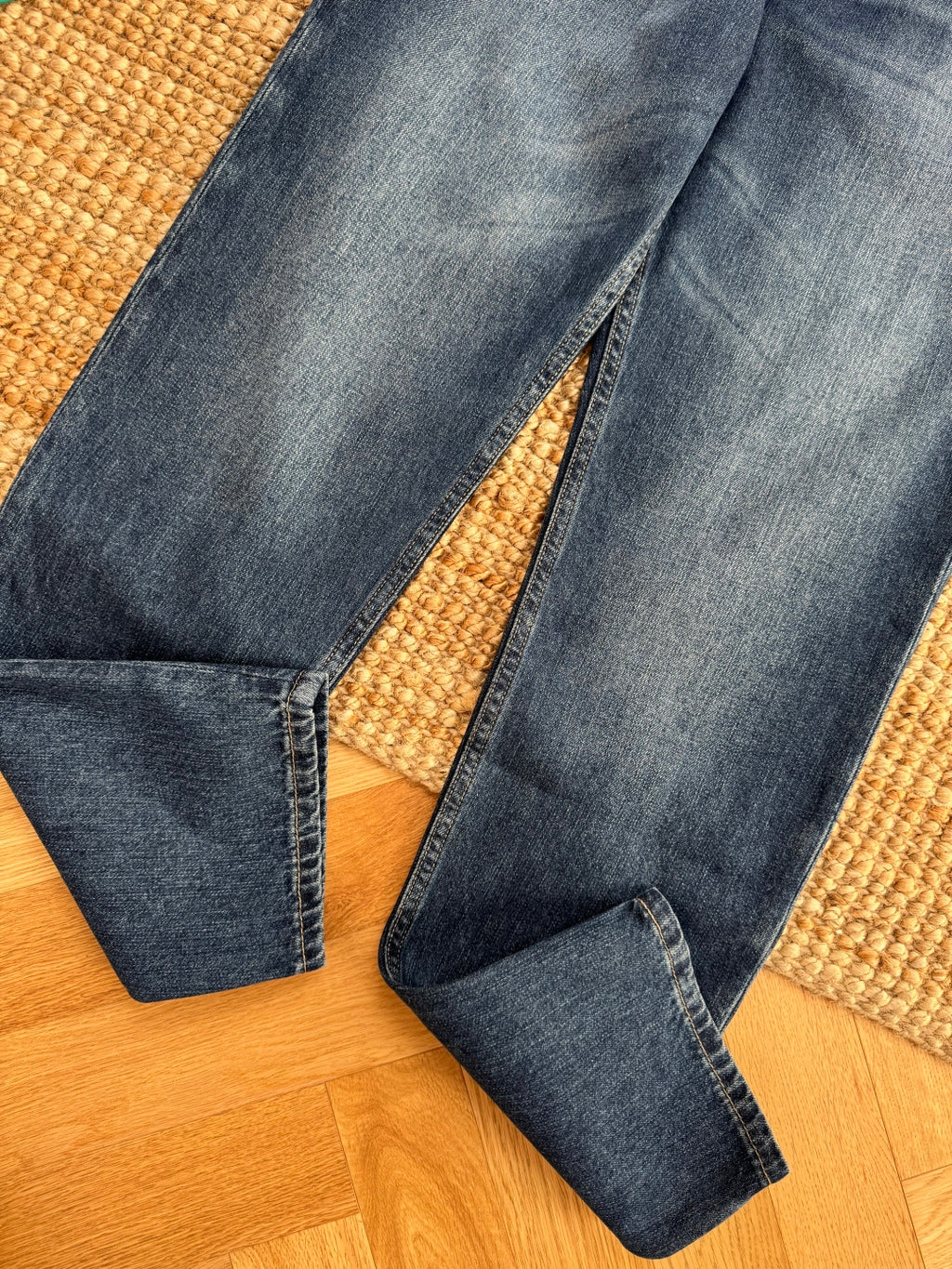 Dior Dunkelblaue Jeans