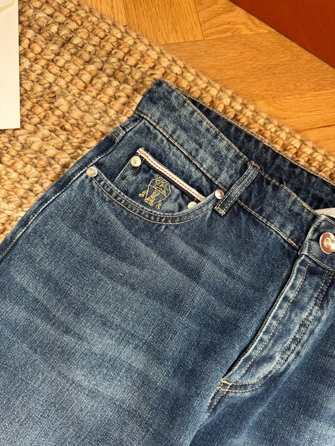 Dior Dunkelblaue Jeans