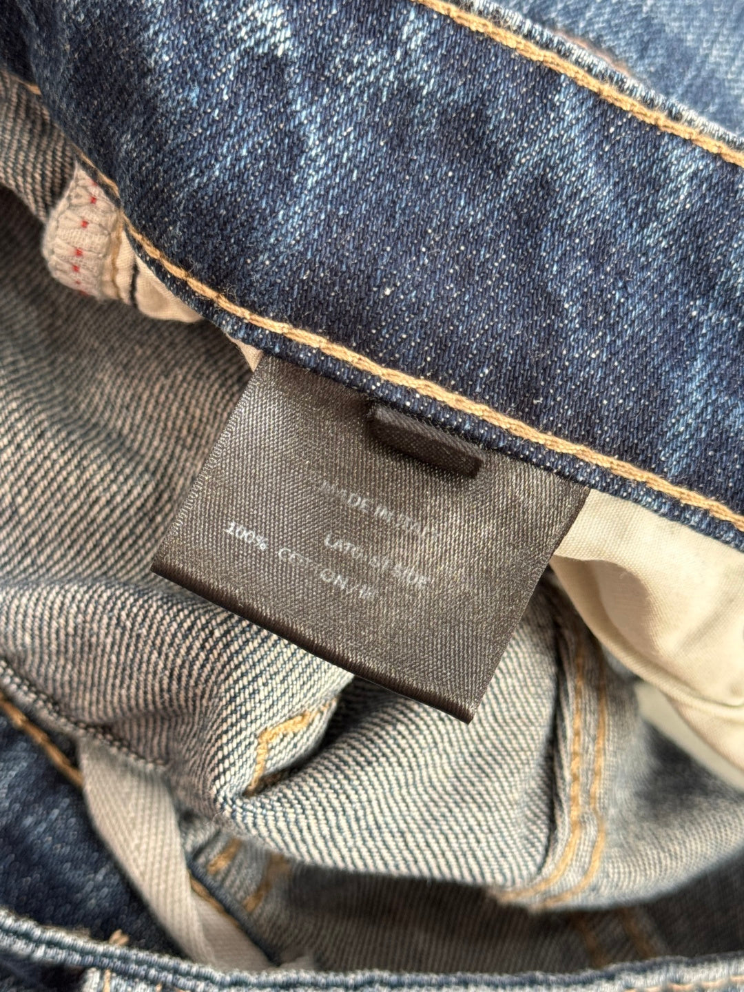 Dior Dunkelblaue Jeans