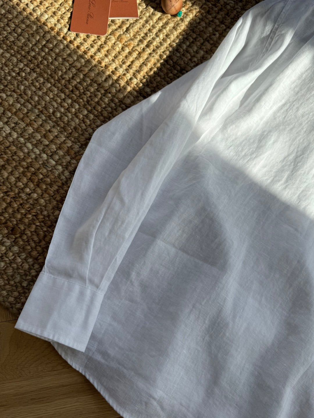 Dior Weisses Leinenhemd