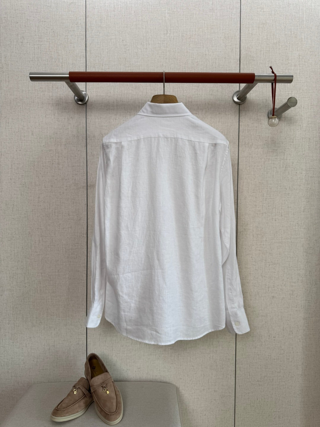 Dior Weisses Leinenhemd