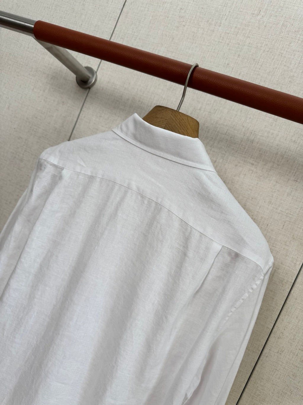 Dior Weisses Leinenhemd