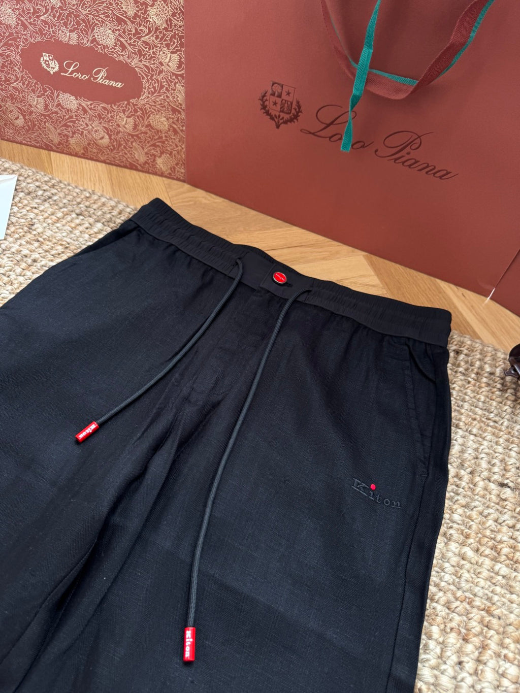 Ermenegildo Zegna Schwarze Freizeit Hose