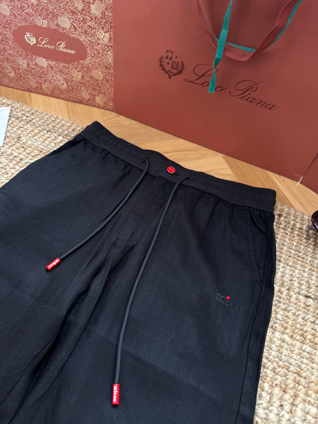 Ermenegildo Zegna Schwarze Freizeit Hose
