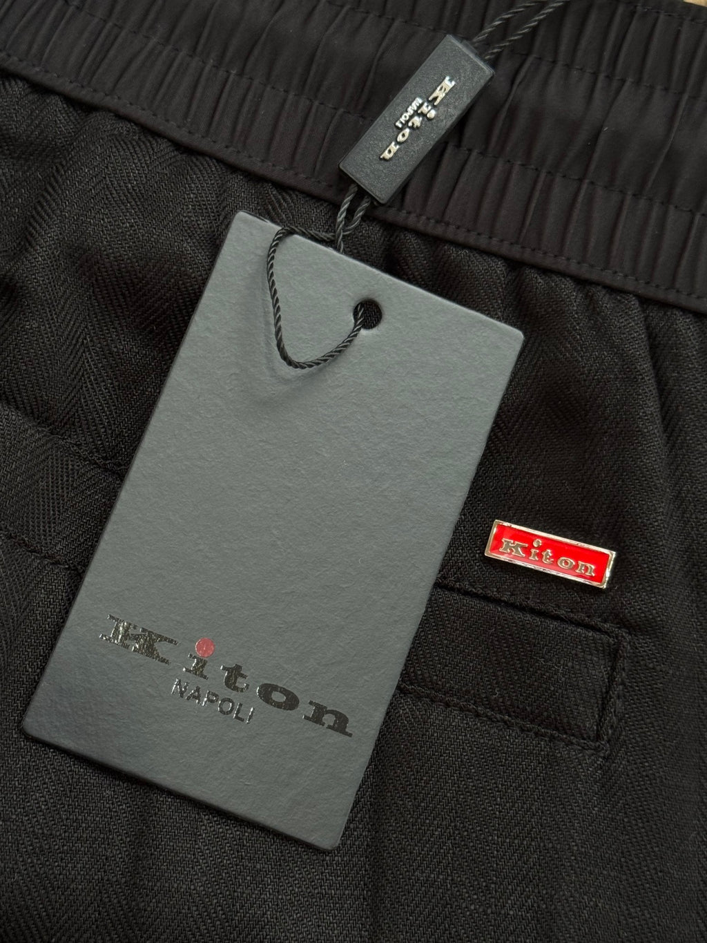 Ermenegildo Zegna Schwarze Freizeit Hose