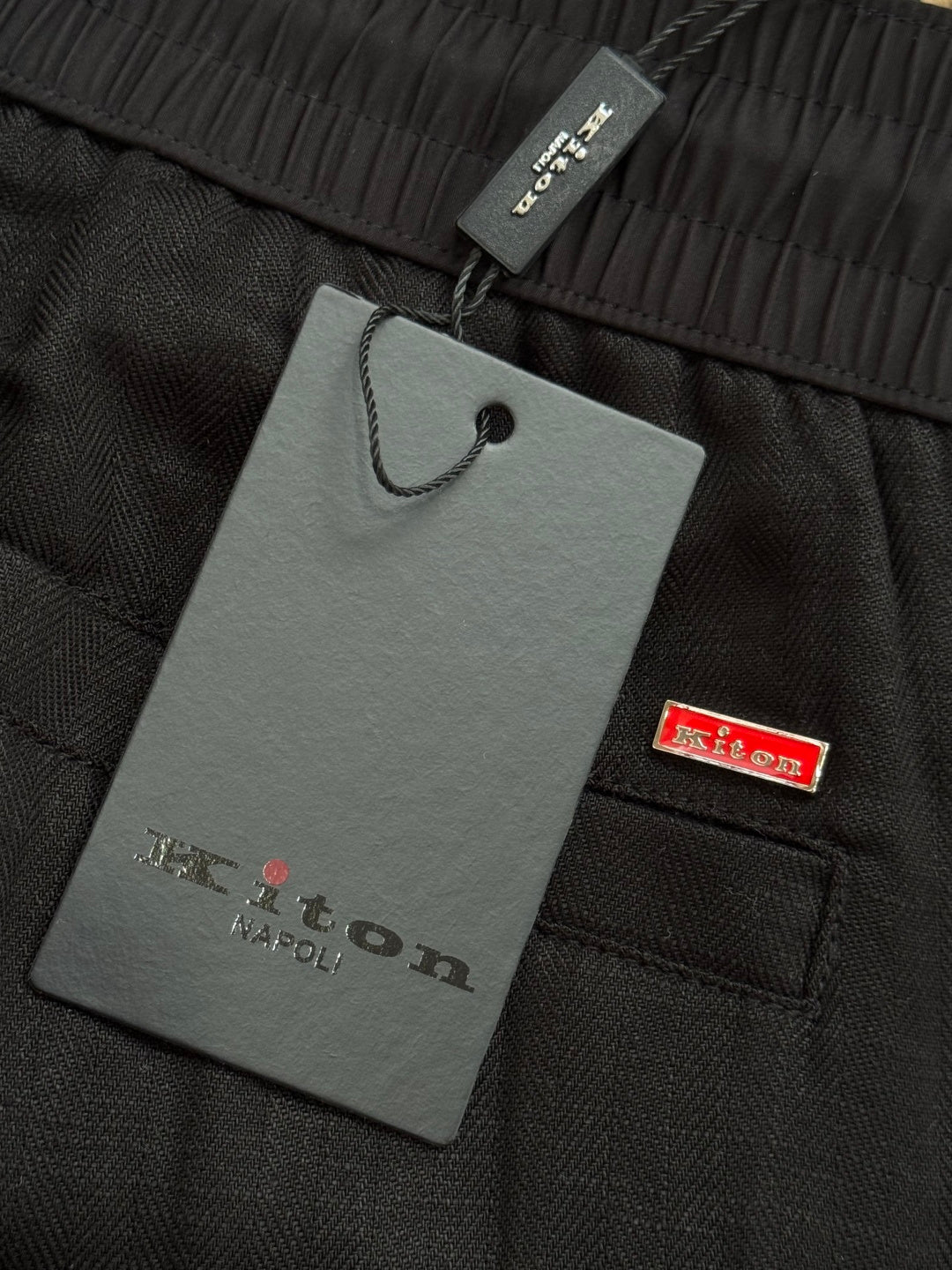 Ermenegildo Zegna Schwarze Freizeit Hose