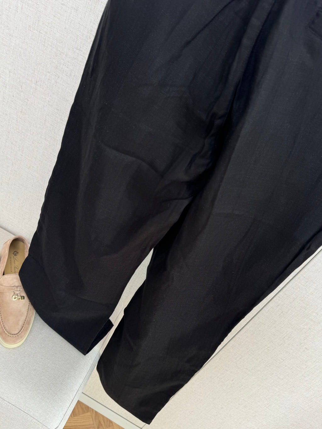 Ermenegildo Zegna Schwarze Freizeit Hose