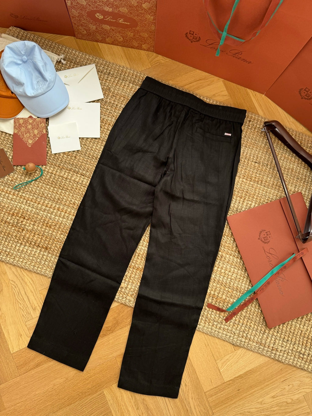Ermenegildo Zegna Schwarze Freizeit Hose