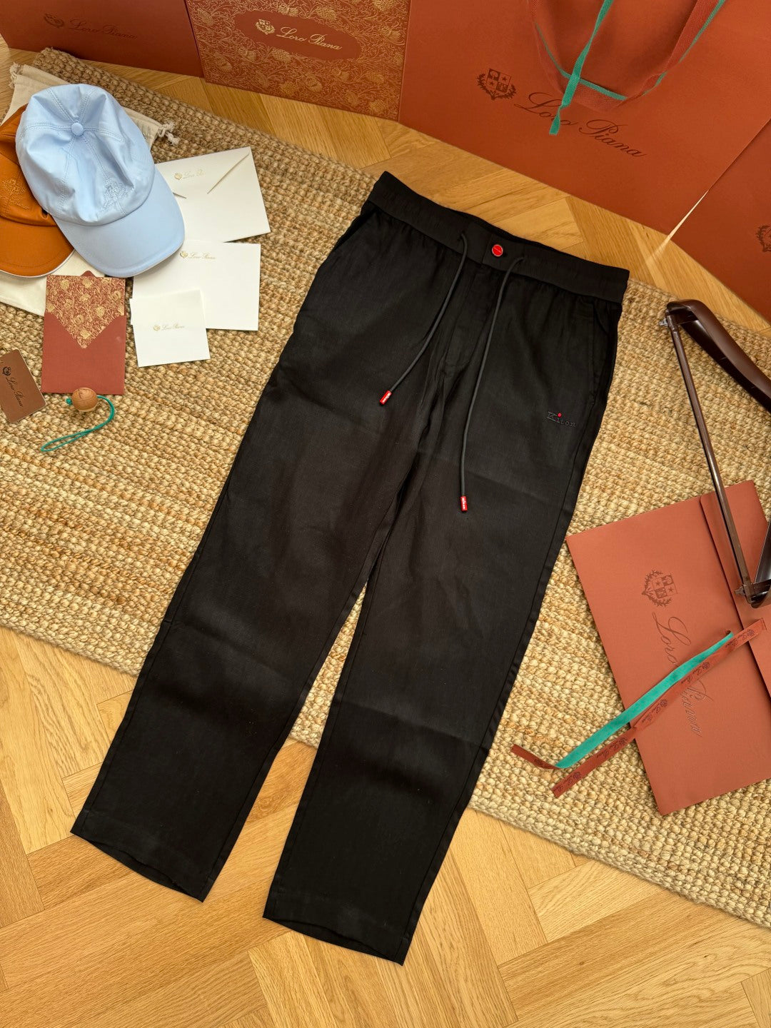 Ermenegildo Zegna Schwarze Freizeit Hose