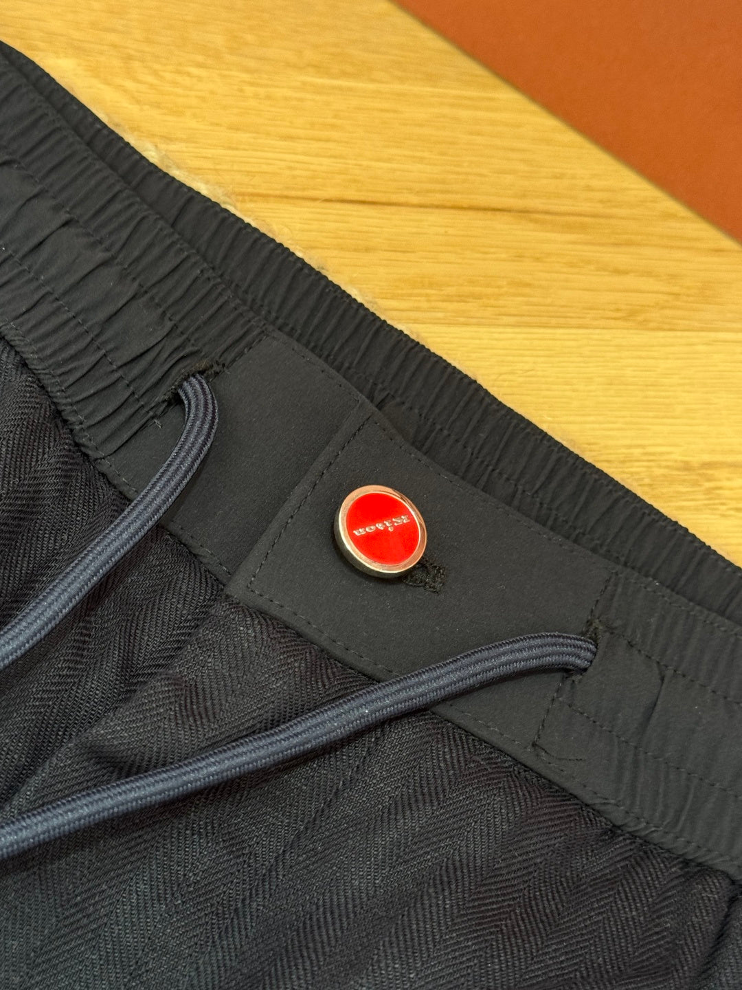 Ermenegildo Zegna Schwarze Stoffhose