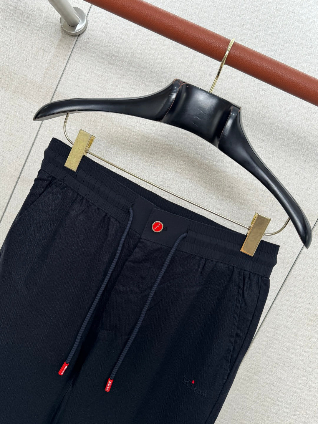 Ermenegildo Zegna Schwarze Stoffhose