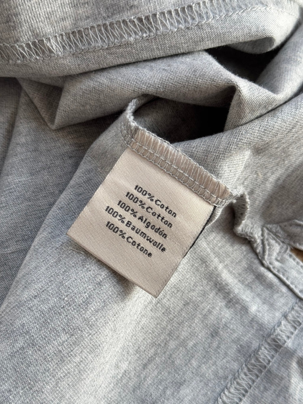 Hermès Graues Logo-T-Shirt