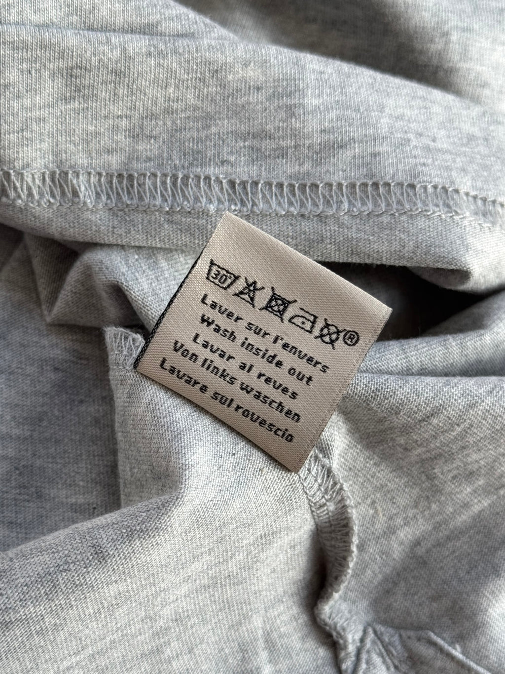 Hermès Graues Logo-T-Shirt