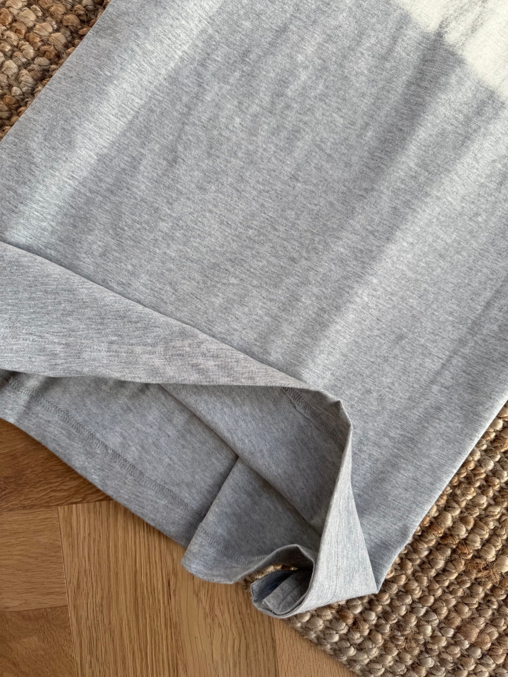 Hermès Graues Logo-T-Shirt