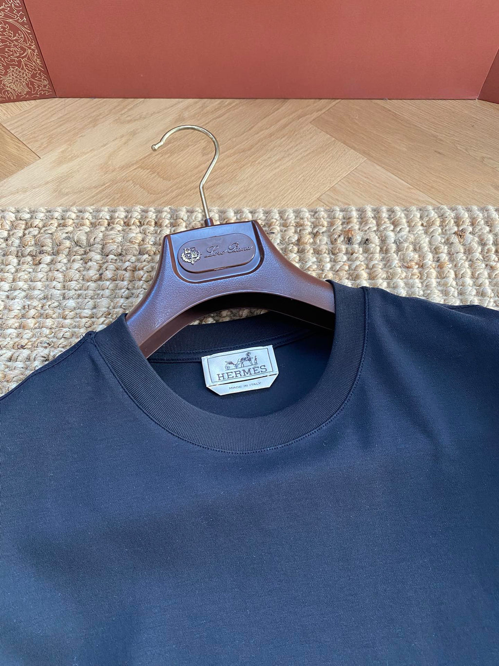 Hermès Schwarzes Herren T-Shirt