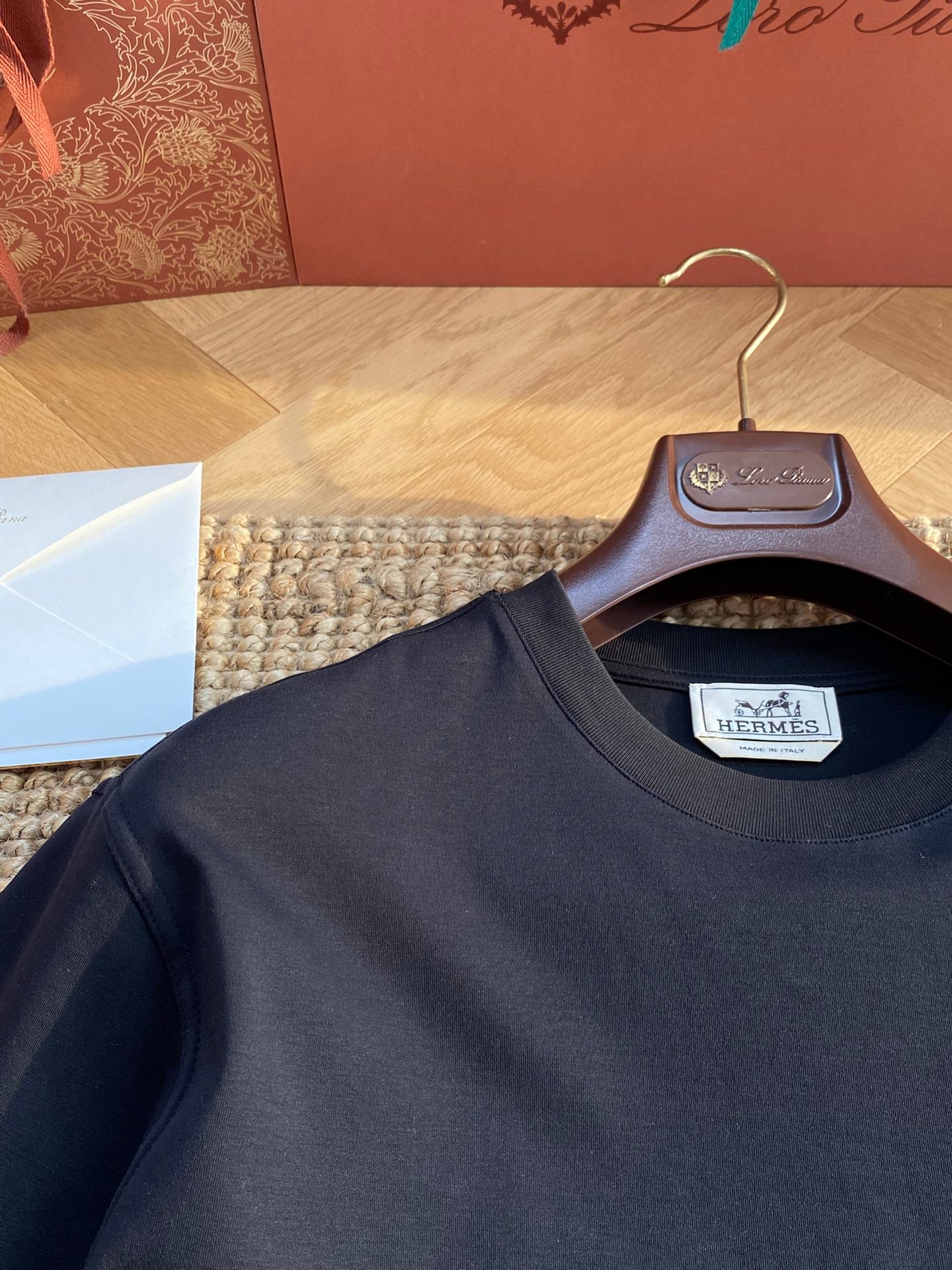 Hermès Schwarzes T-Shirt