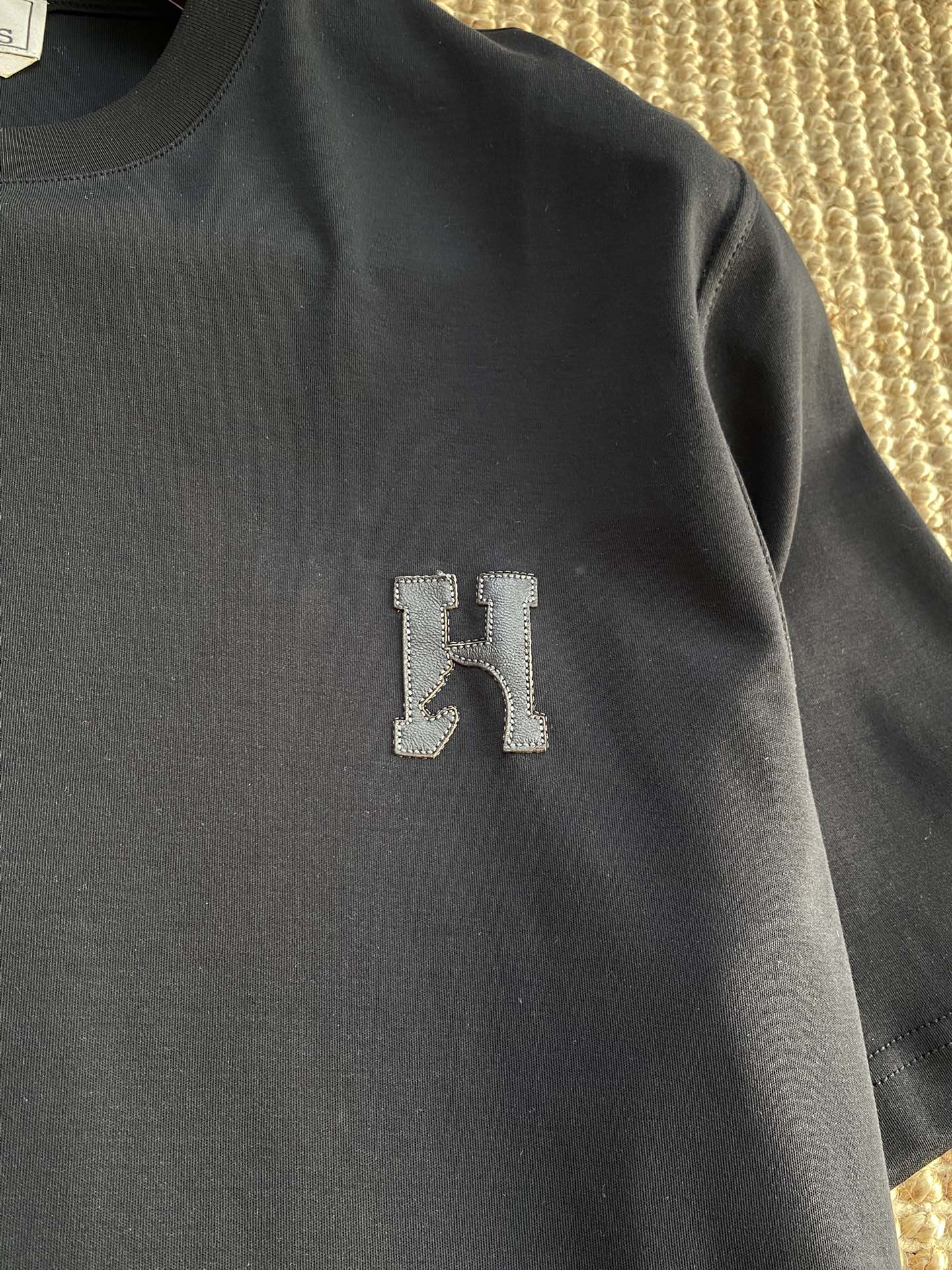 Hermès Schwarzes T-Shirt