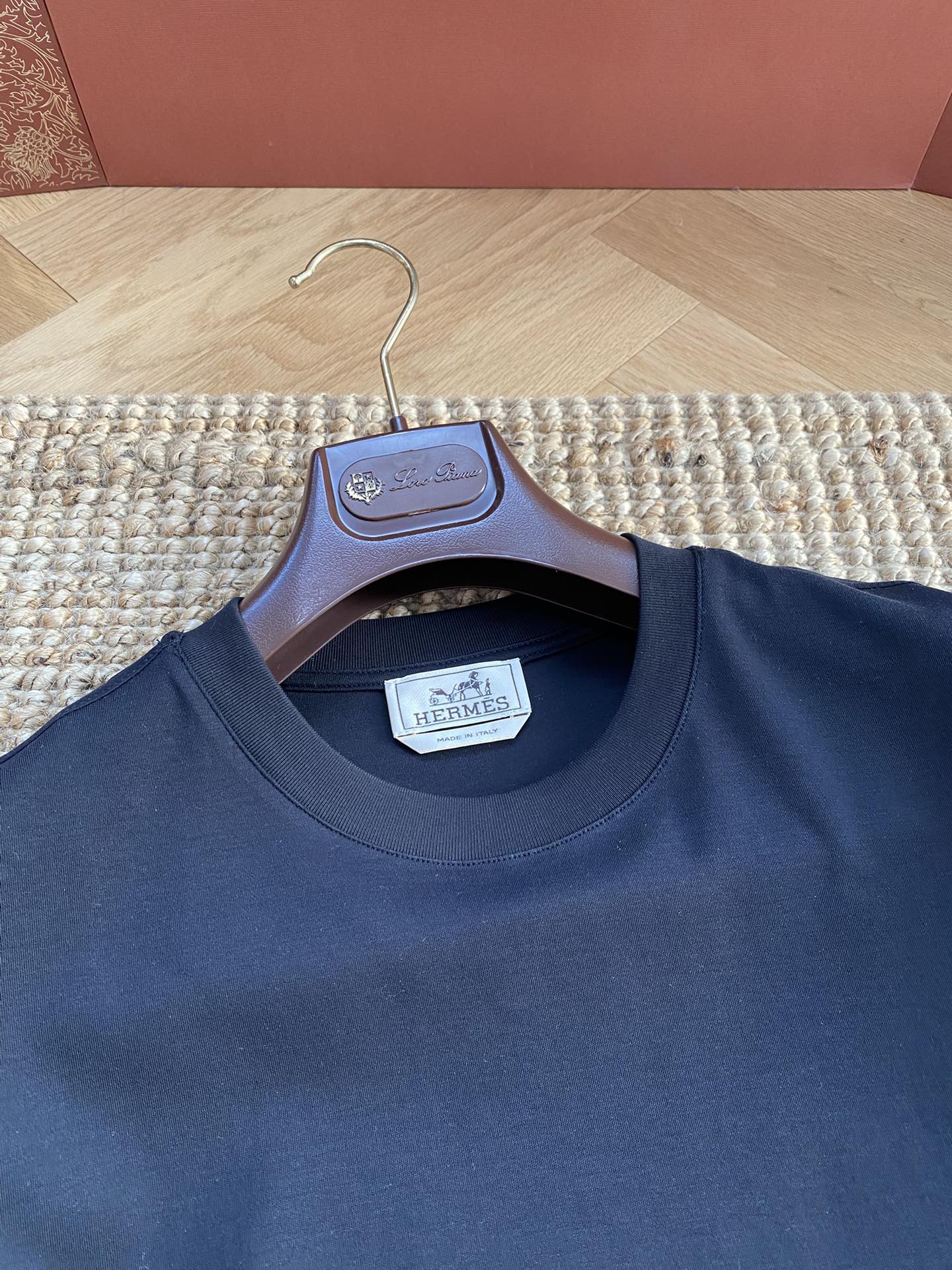 Hermès Schwarzes T-Shirt