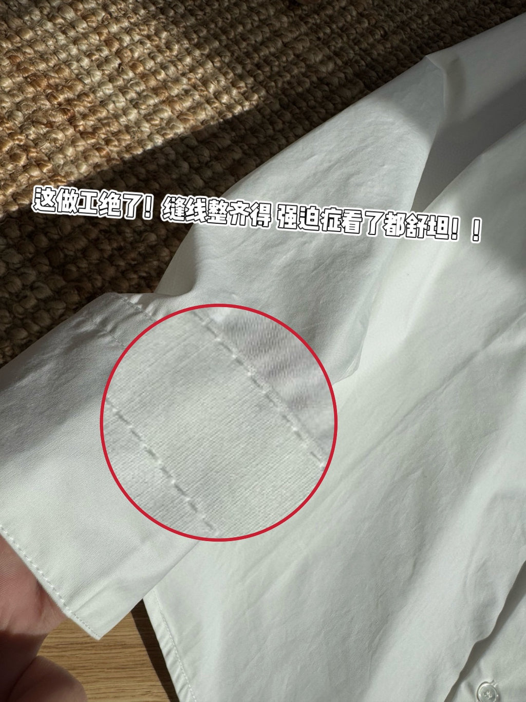 Hermès Weisse Stehkragen Bluse