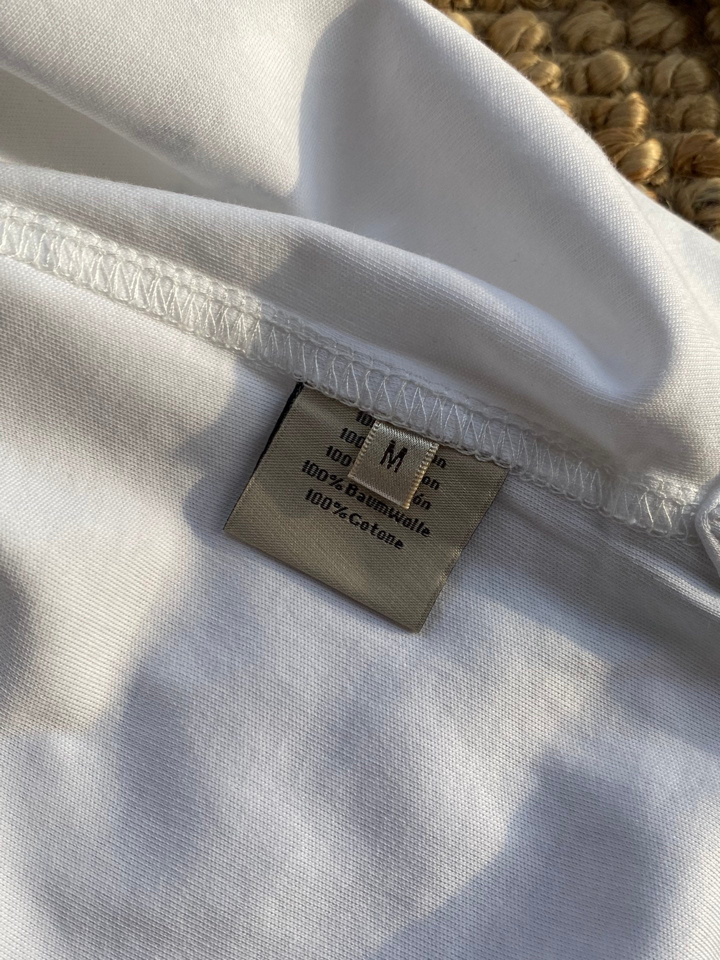 Hermès Weisses Grafik-T-Shirt