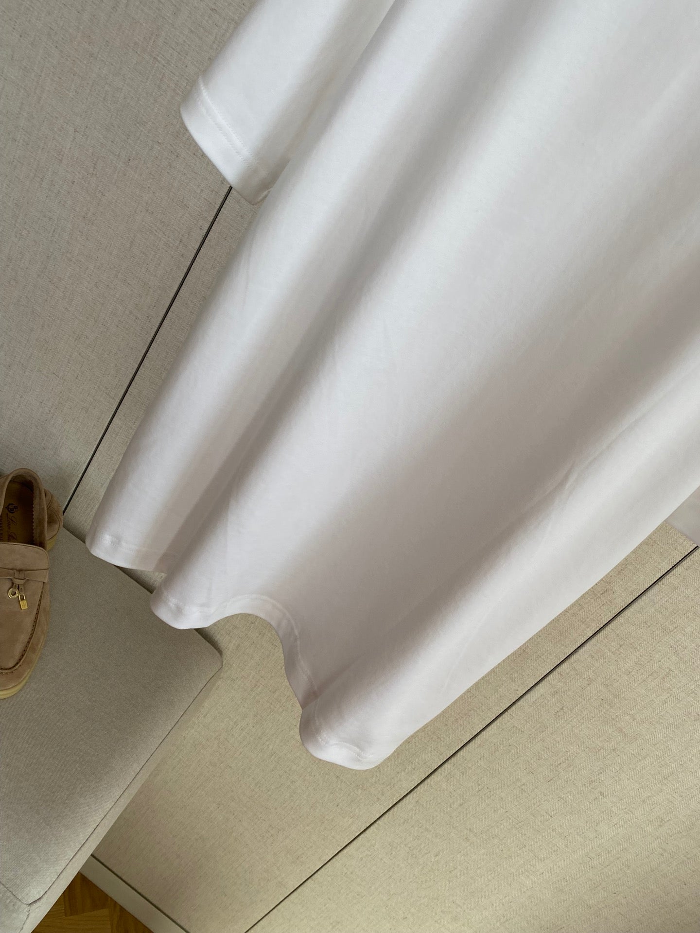 Hermès Weisses Grafik-T-Shirt