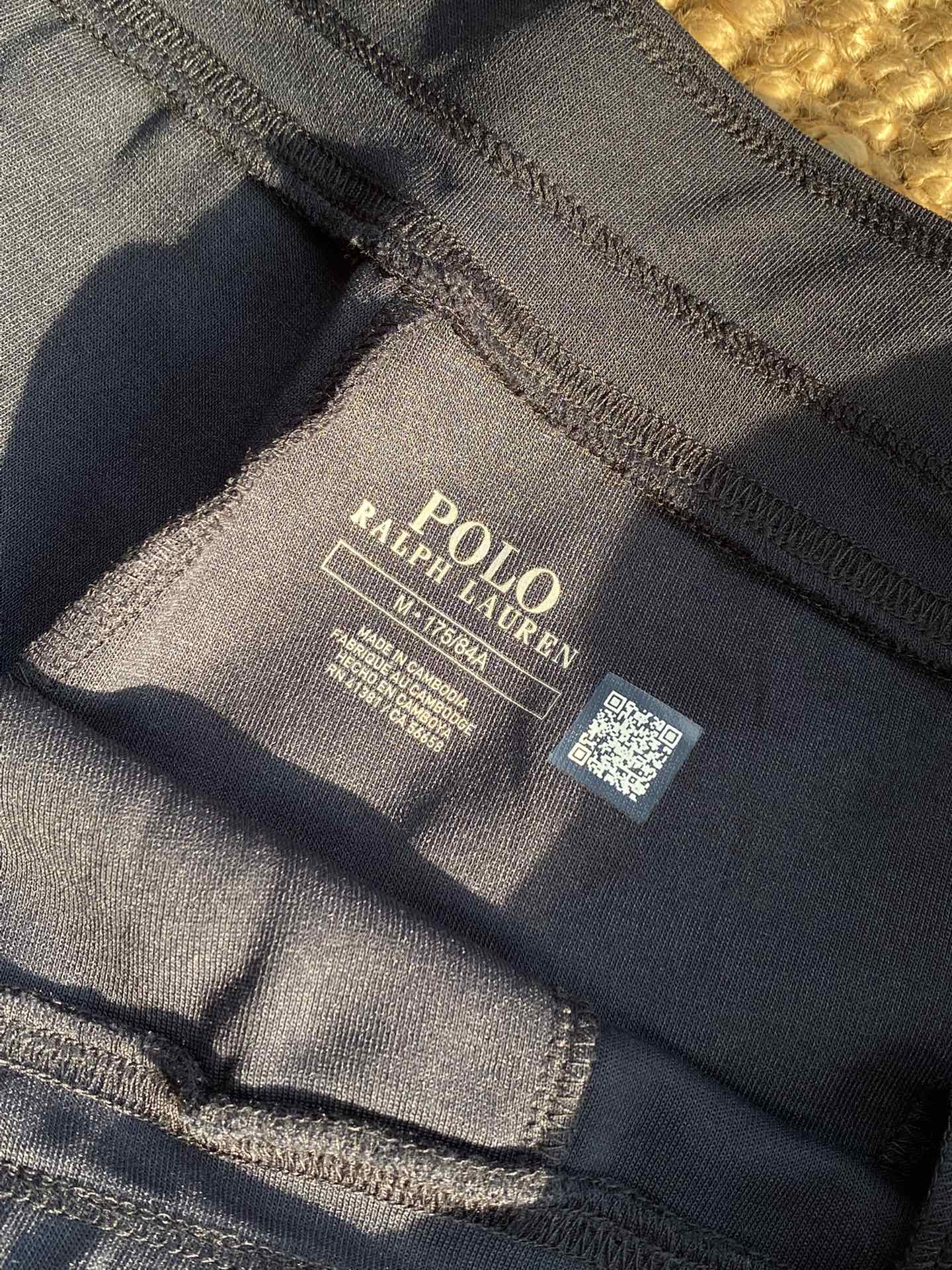 Ralph Lauren Ihre Marke Schwarze Jogginghose für Herren