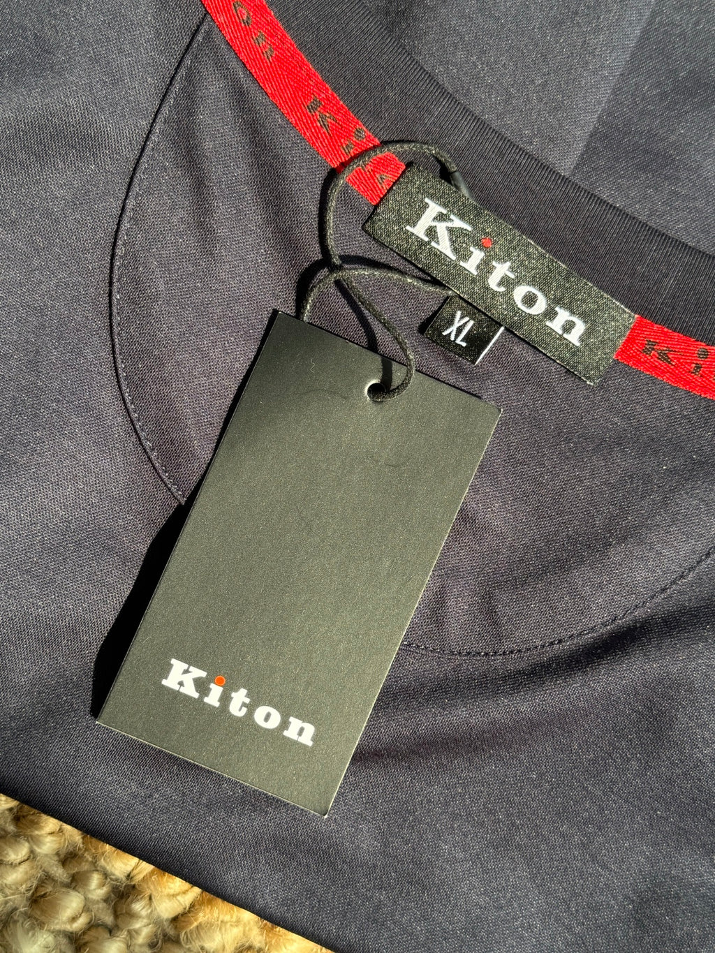 Kith Dunkelblaues T-Shirt