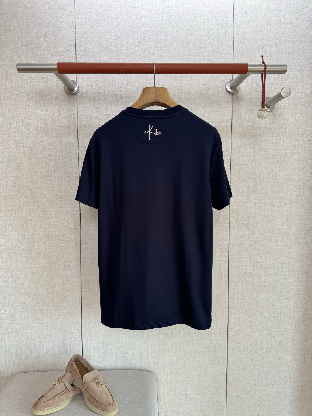 Kith Dunkelblaues T-Shirt