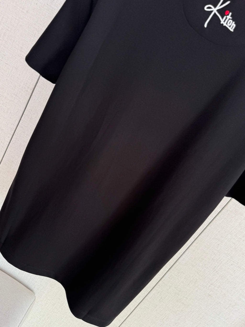 Kiton Schwarzes T-Shirt