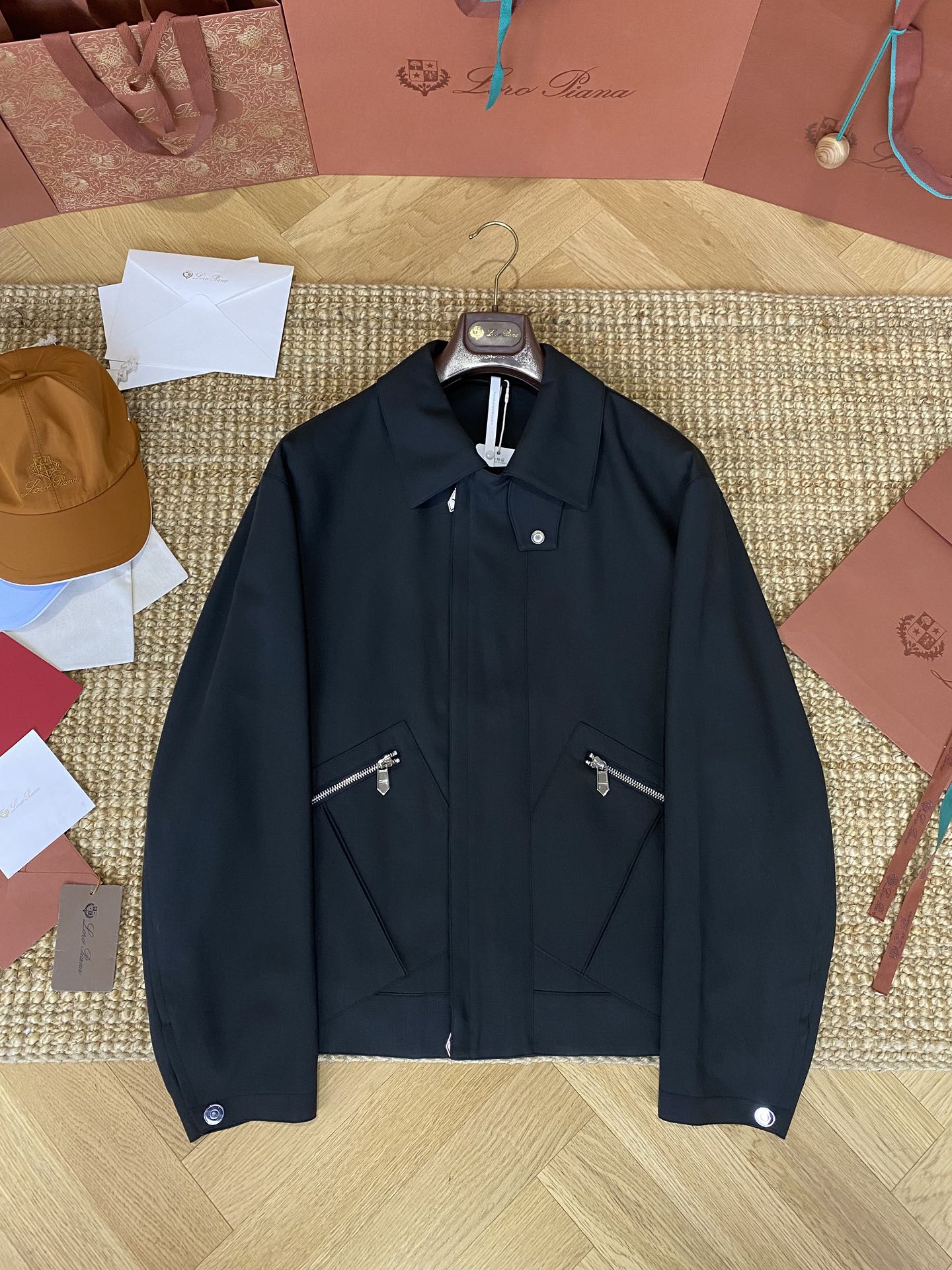 Loewe Schwarze Herrenjacke