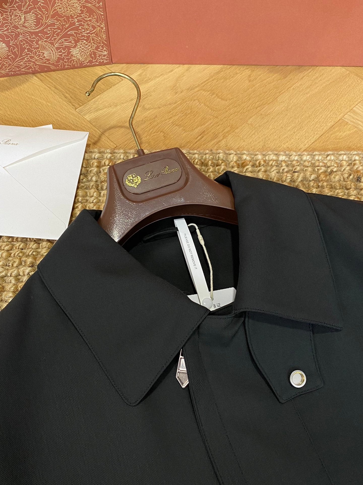 Loewe Schwarze Herrenjacke