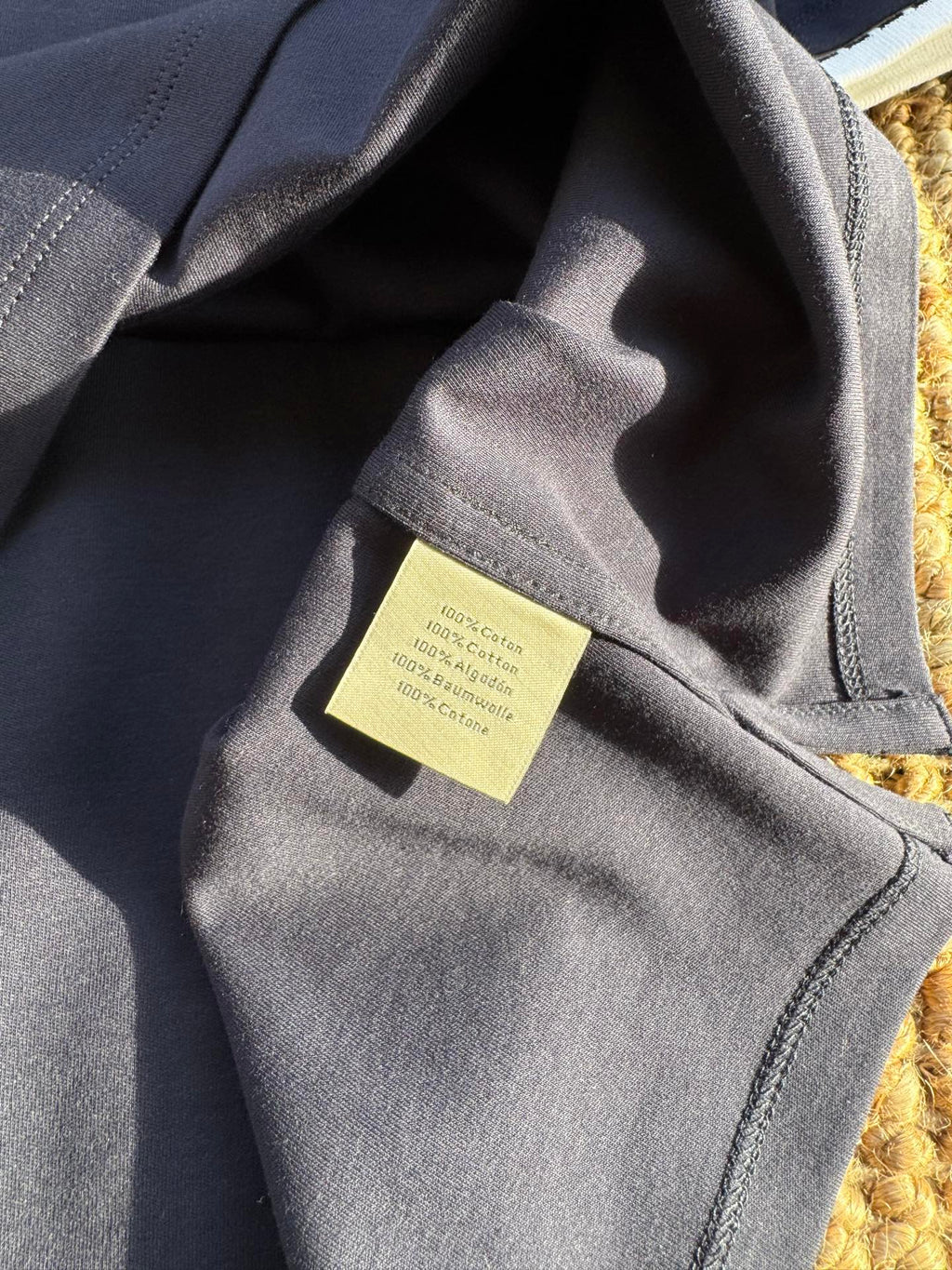 Marni Dunkelblaues Herren T-Shirt
