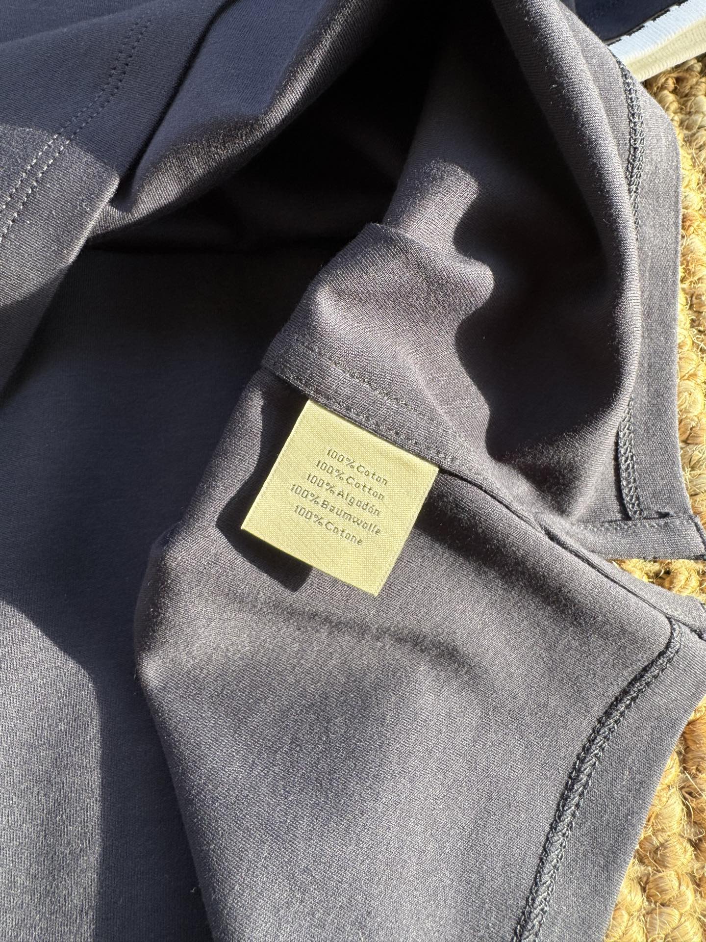 Marni Dunkelblaues Herren T-Shirt