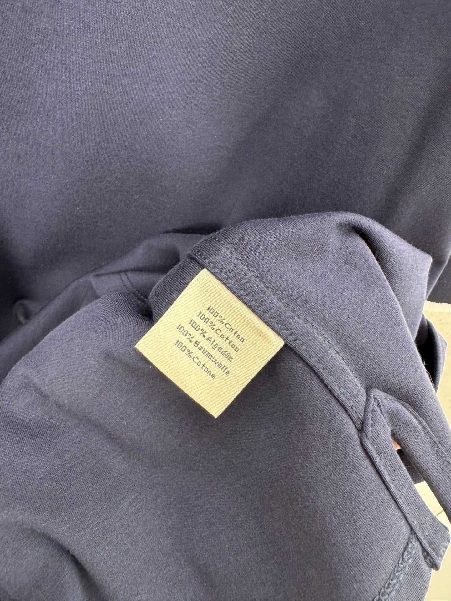 Marni Dunkelblaues Herren T-Shirt