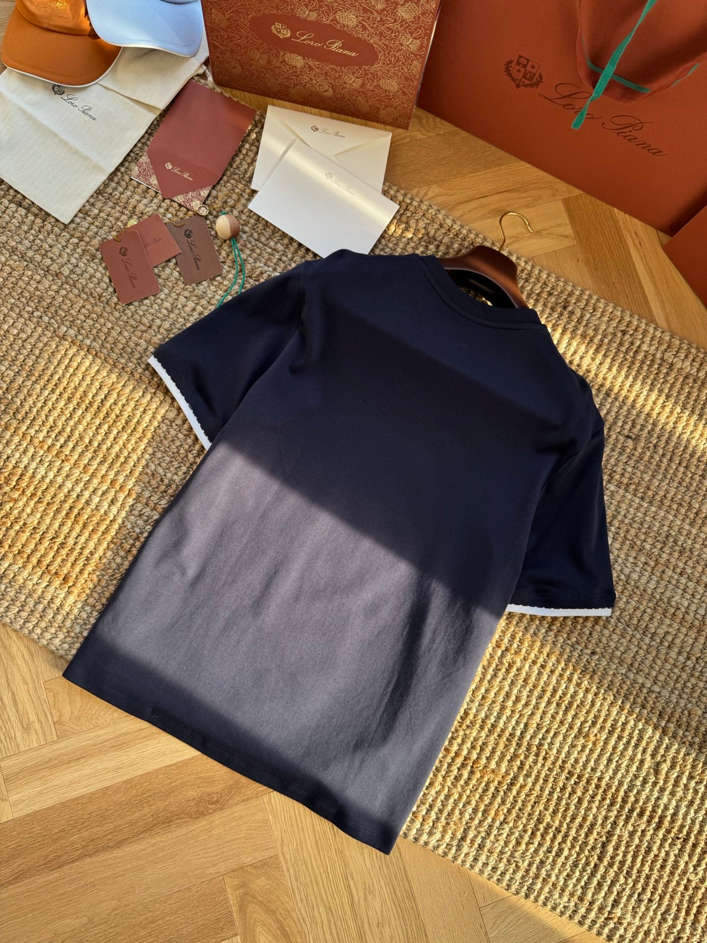 Marni Dunkelblaues Herren T-Shirt