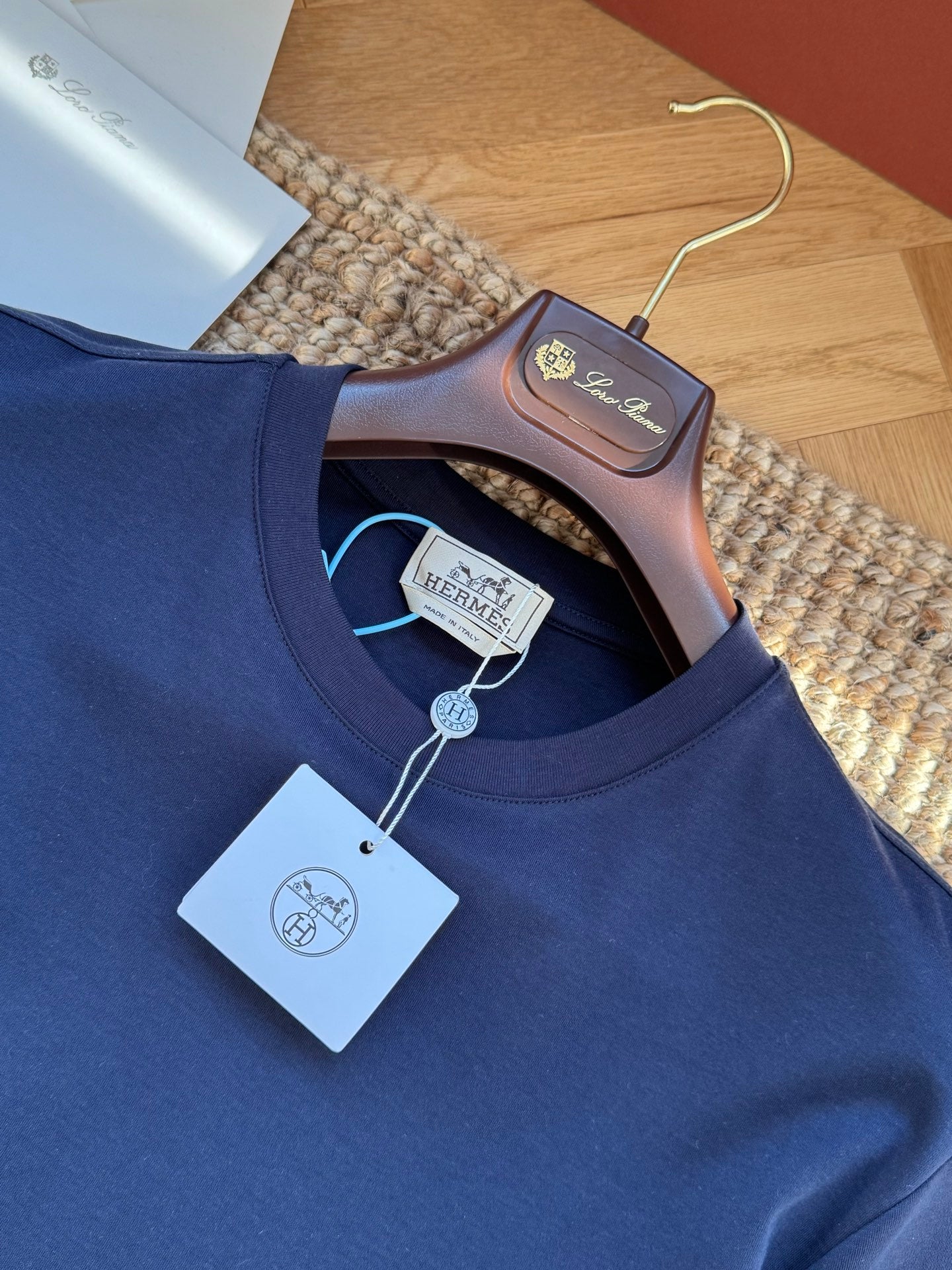 Marni Dunkelblaues Herren T-Shirt