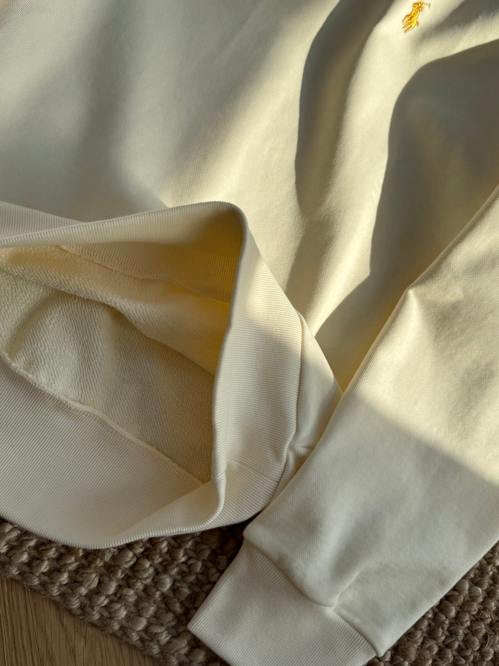 Polo Ralph Lauren Cremefarbener Half Zip Pullover