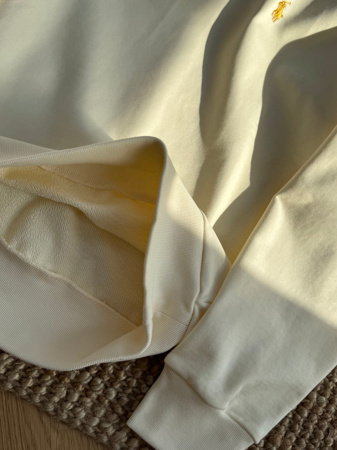 Polo Ralph Lauren Cremefarbener Half Zip Pullover