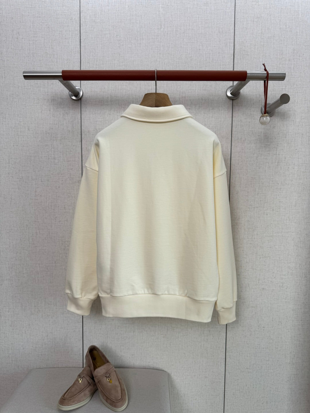 Polo Ralph Lauren Cremefarbener Half Zip Pullover