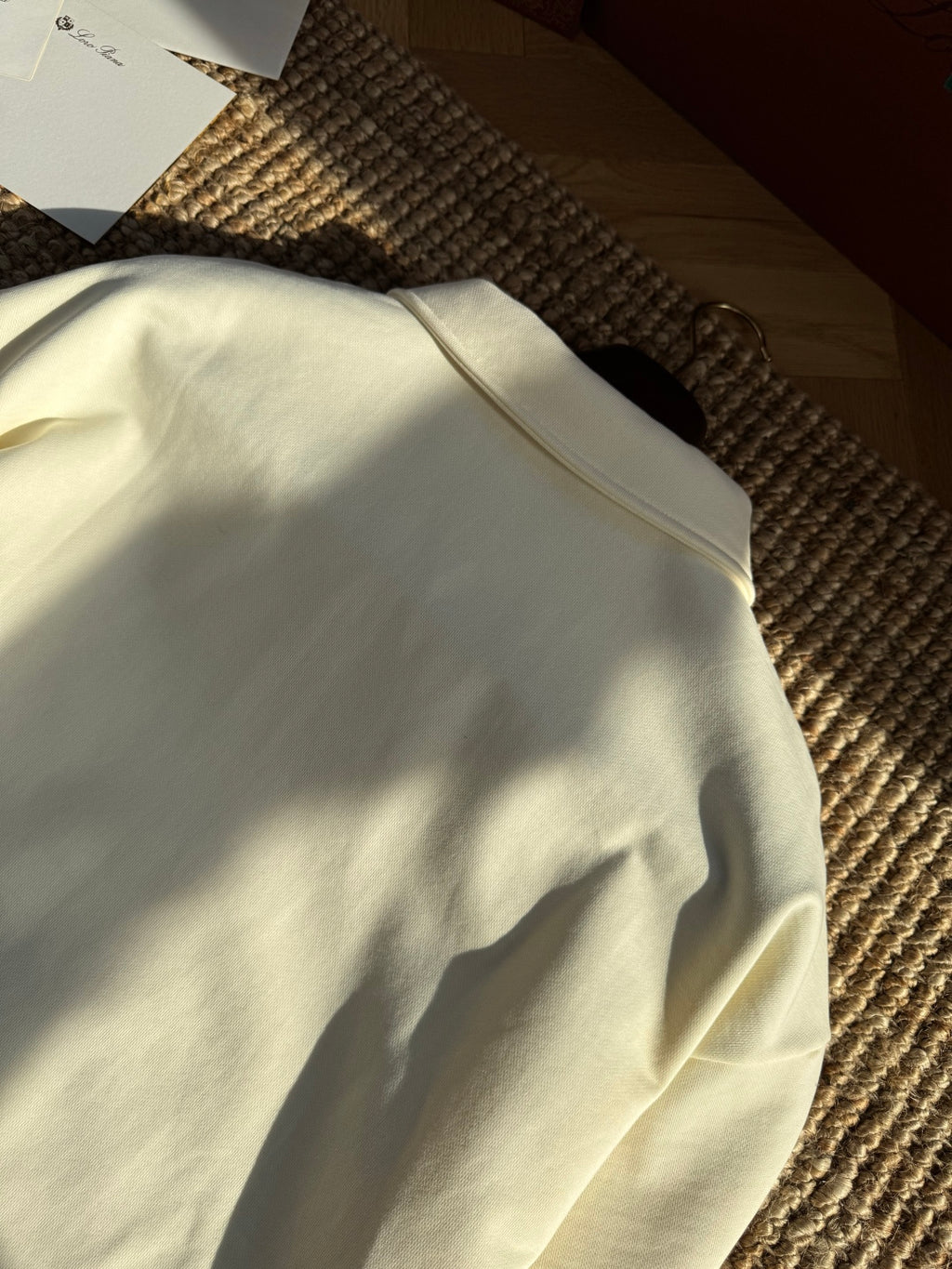 Polo Ralph Lauren Cremefarbener Half Zip Pullover