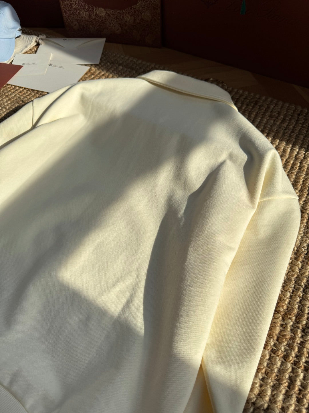 Polo Ralph Lauren Cremefarbener Half Zip Pullover