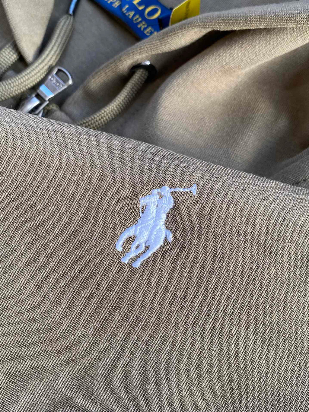 Polo Ralph Lauren Hellblaue Hoodie Jacke